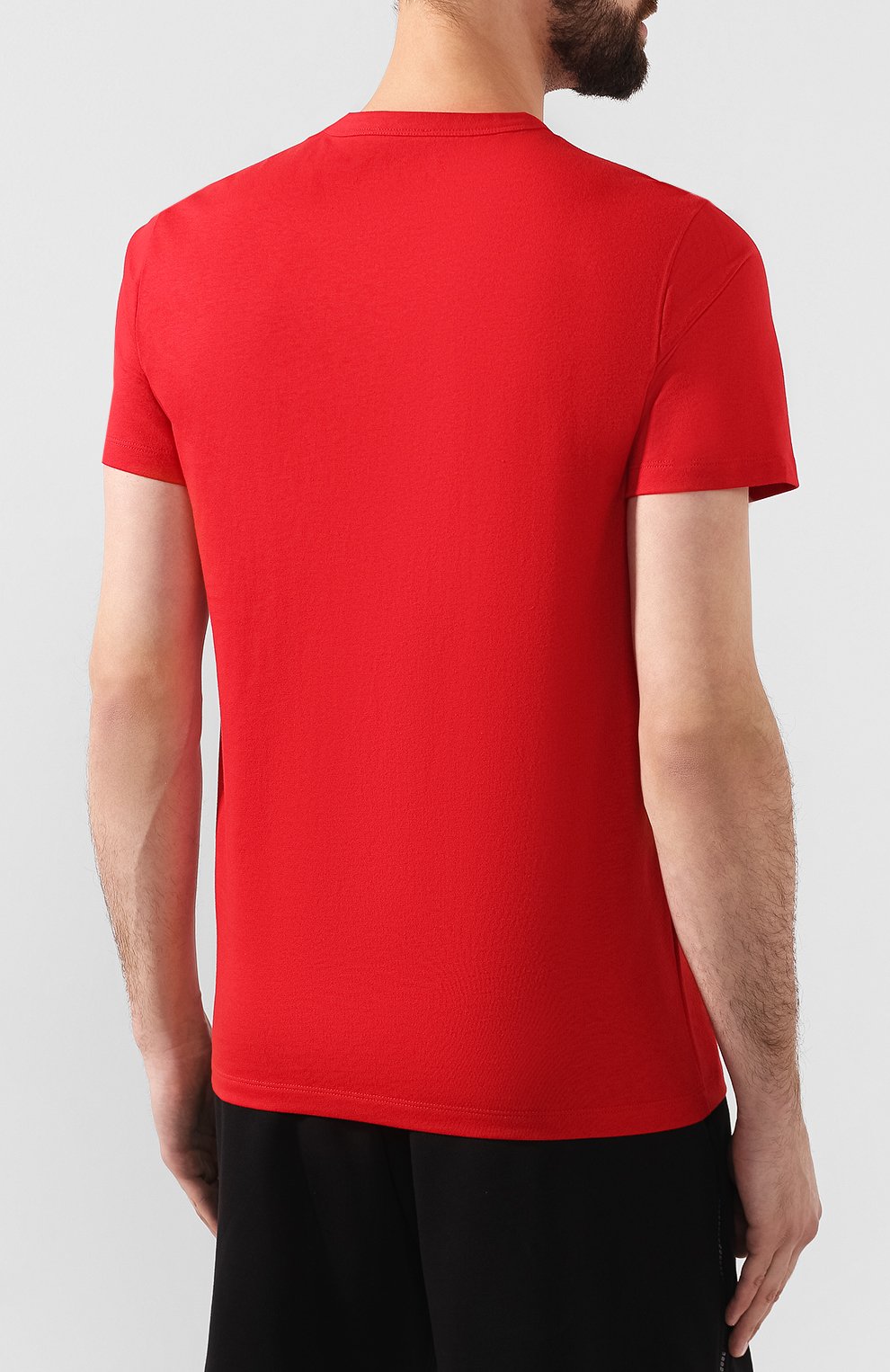 Хлопковая футболка MONCLER, арт. E2-091-80486-50-8390T, фото 4