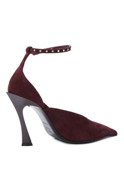 Замшевые туфли MUGLER, арт. MUWSS25SC178_TS074, фото 5