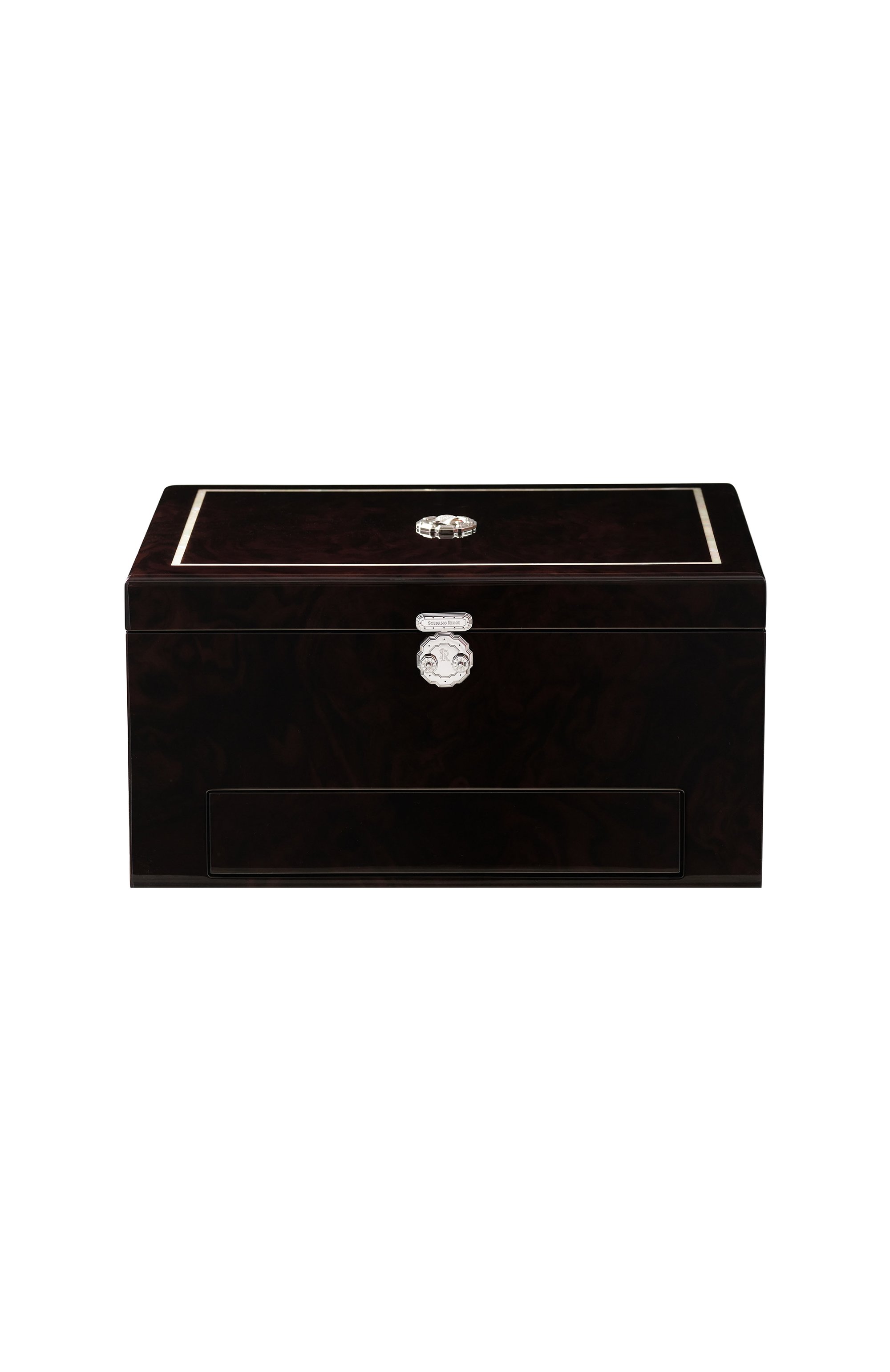 Настольный хьюмидор для 72 сигар STEFANO RICCI, арт. 0BSG72MPP/BRW001/C. 8017/C. 8017_1, фото 3