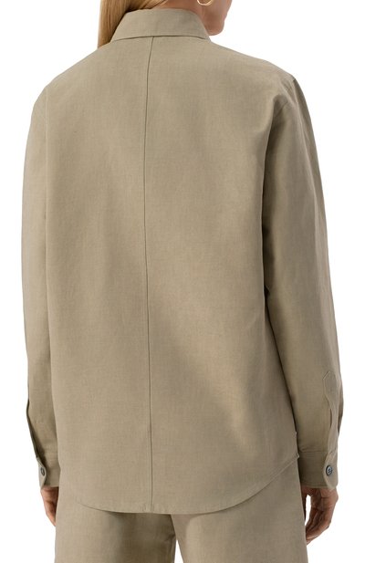 Рубашка из хлопка и льна MVST, арт. M25.2MW.B402, фото 4