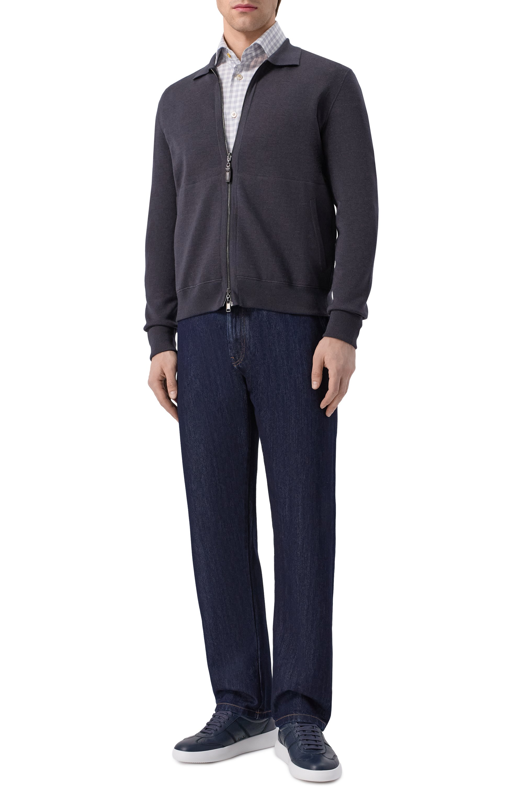 Хлопковая рубашка KITON, арт. UCCH09623, фото 2