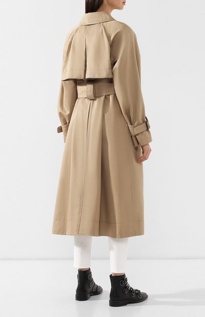 Хлопковое пальто MARC JACOBS (THE) бежевого цвета по цене 92700 руб., арт. W4190045, фото 4 Хлопковое пальто MARC JACOBS (THE), арт. W4190045, фото 4