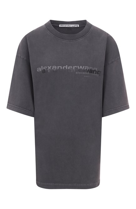 Женская хлопковая футболка ALEXANDER WANG, арт. UCC3251847