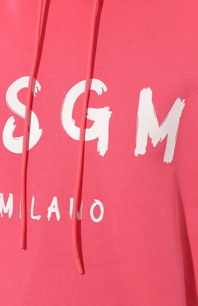 Хлопковое худи MSGM, арт. 3441MDM515 237000, фото 5