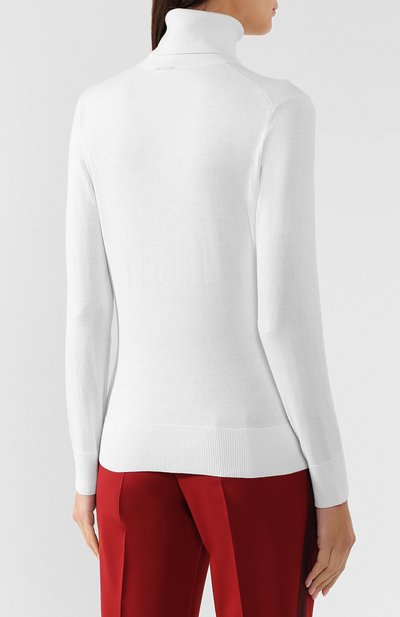 Водолазка из смеси хлопка и шелка BOSS, арт. 50411623, фото 4