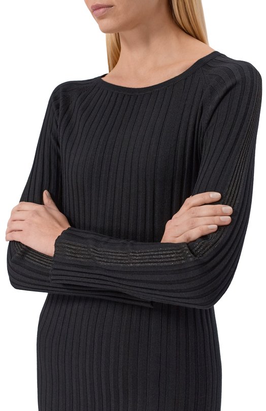 Шерстяное платье Lorena Antoniazzi AM22A/328 Чёрный  AM22A/328 Фото 5