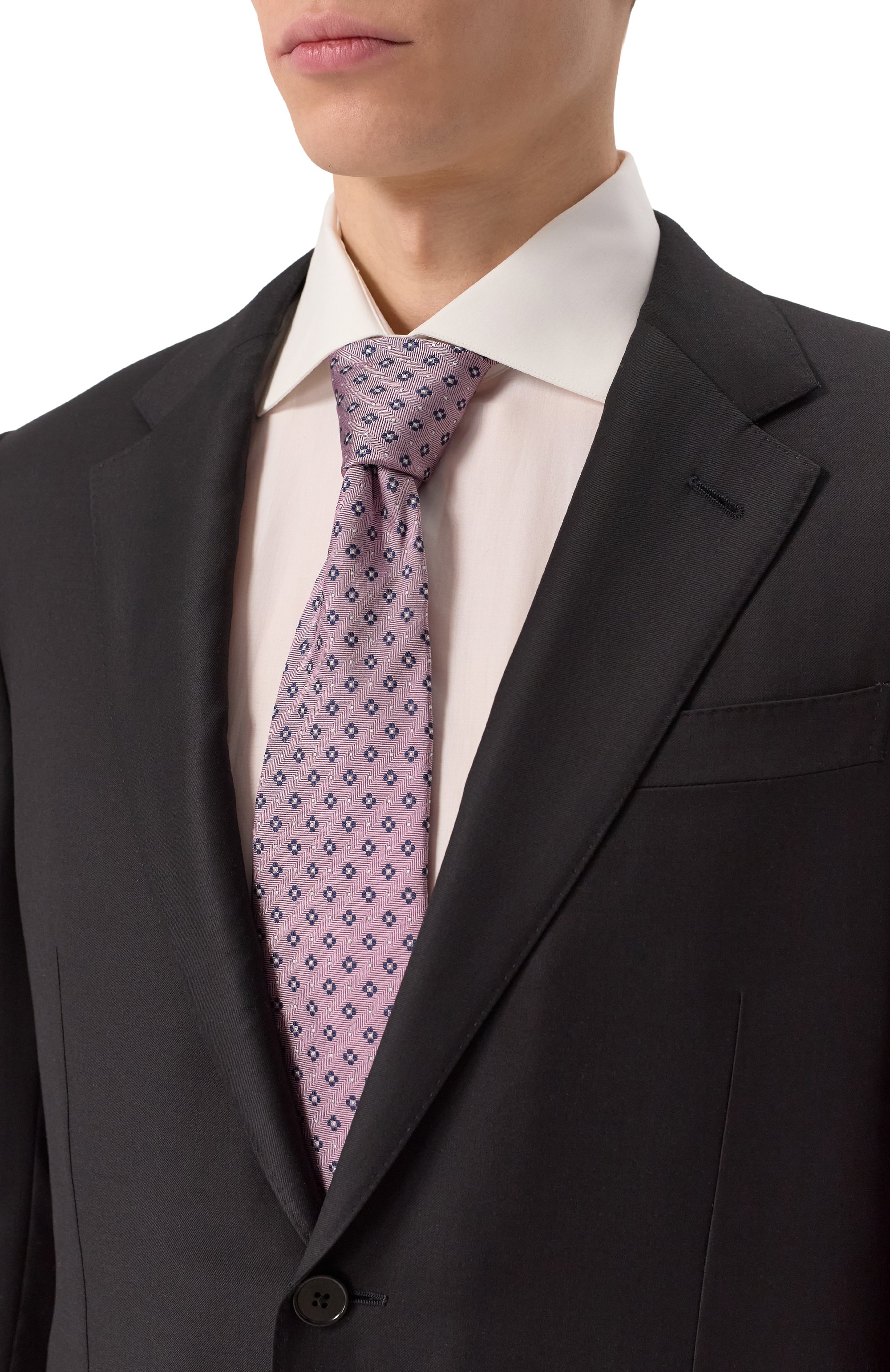 Шелковый галстук ZEGNA, арт. 1P8/Z9D02TA9, фото 2