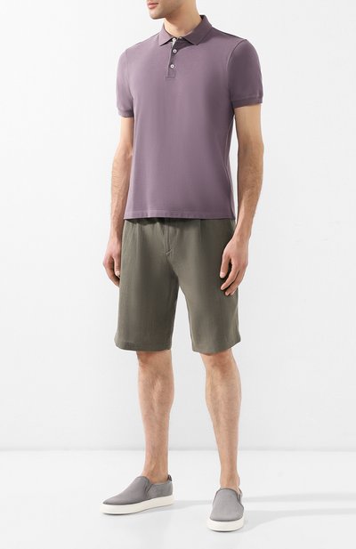 Замшевые слипоны BRUNELLO CUCINELLI, арт. MZUCGRJ219, фото 2