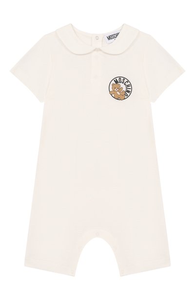 Хлопковый комбинезон MOSCHINO, арт. MMY03Y/LAA03