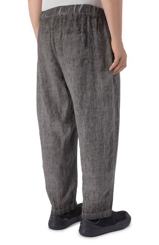 Льняные брюки Never Enough 2B5M021-060/MPA058 Серый  2B5M021-060/MPA058 Фото 4