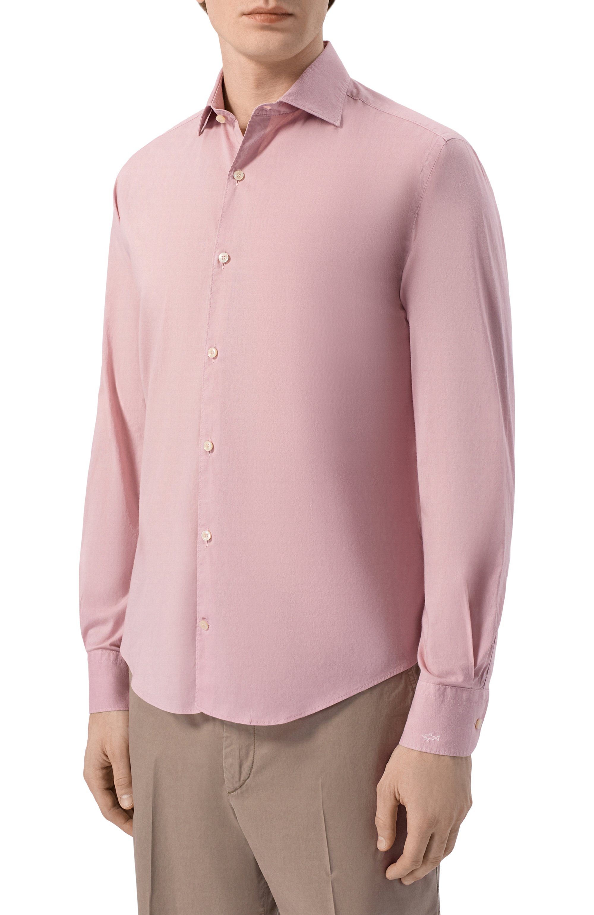 Хлопковая сорочка PAUL&SHARK, арт. 26413324CF, фото 3