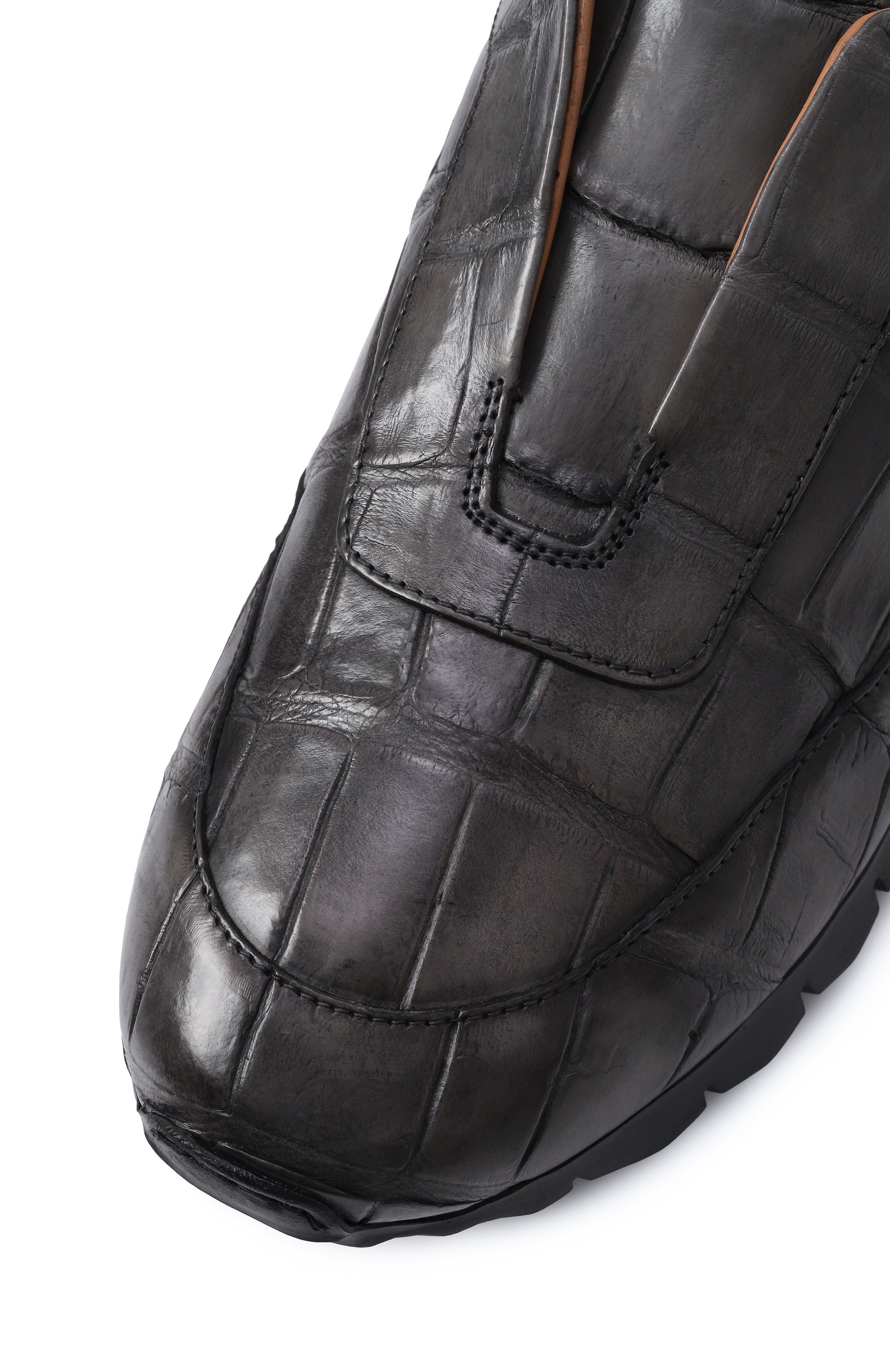 Кроссовки из кожи аллигатора KITON, арт. USSA107N0010220000, фото 7