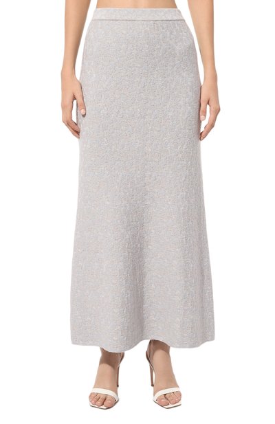 Юбка из шерсти и вискозы AND THE BRAND, арт. W25-SK031-1202-901B, фото 3