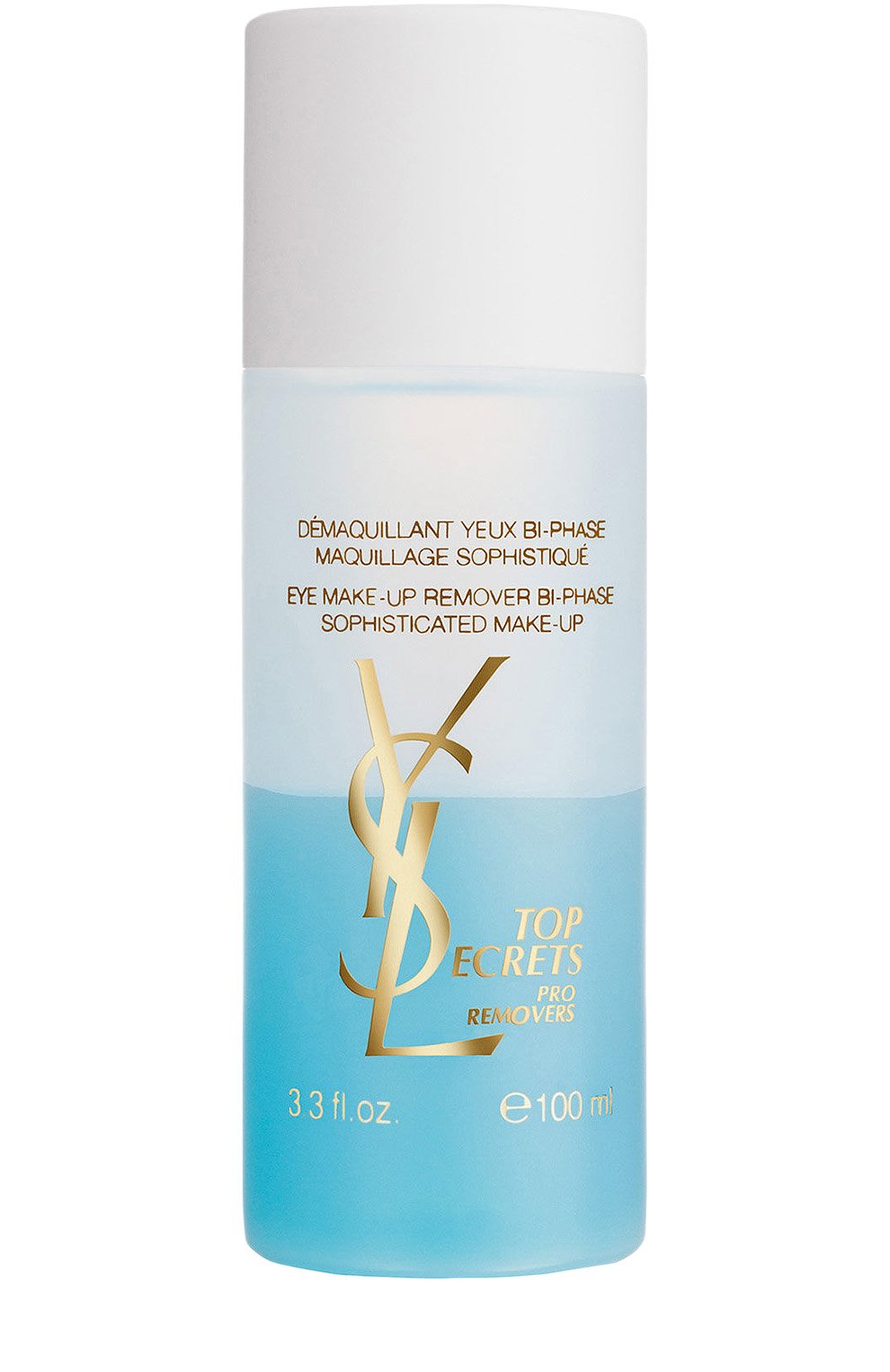 Двухфазное средство для снятия макияжа губ и глаз top secrets (125ml) YSL, арт. 3614271387493, фото 1