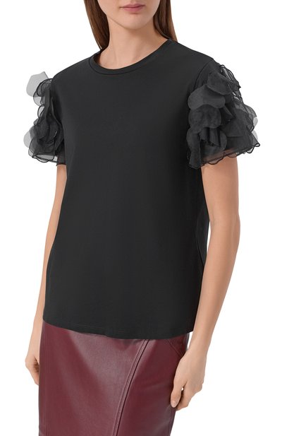 Хлопковый топ MAX MARA STUDIO, арт. MSEEDITTI, фото 3