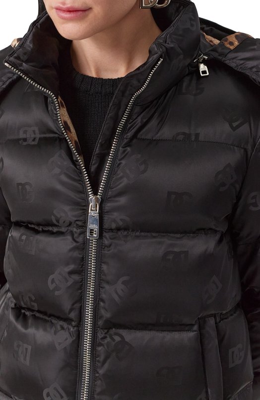 Пуховик Dolce & Gabbana F9P48T/FJSCW Чёрный  F9P48T/FJSCW Фото 5