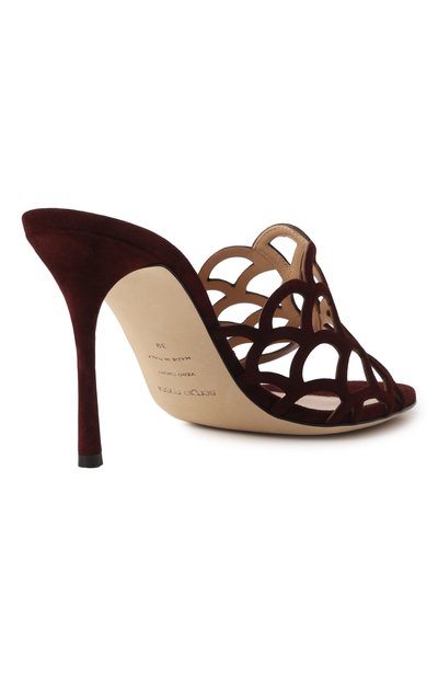 Замшевые мюли mermaid SERGIO ROSSI, арт. B06960/MCAZ01, фото 5