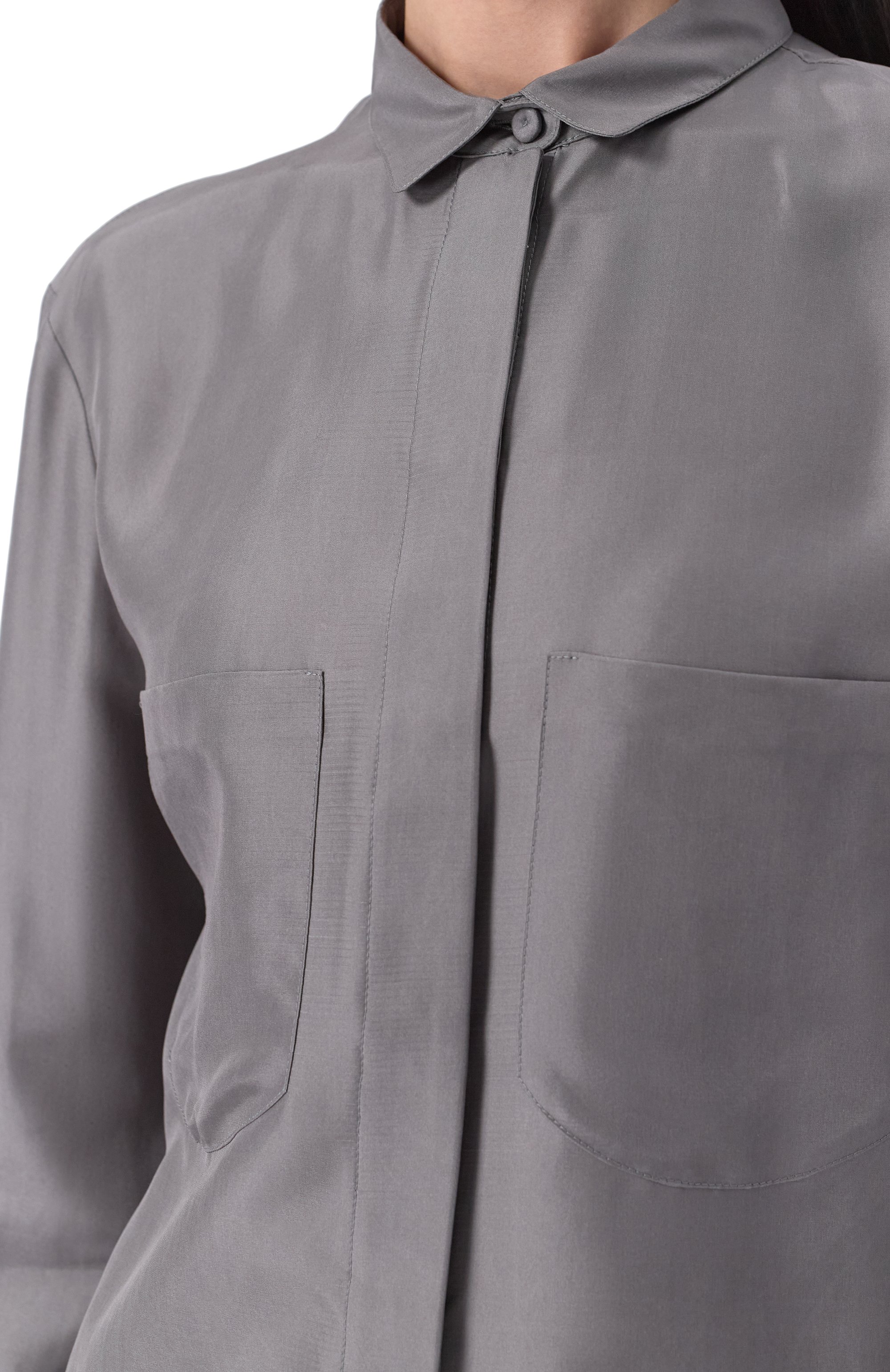 Шелковая блузка GIORGIO ARMANI, арт. GW000775/TE14164, фото 5