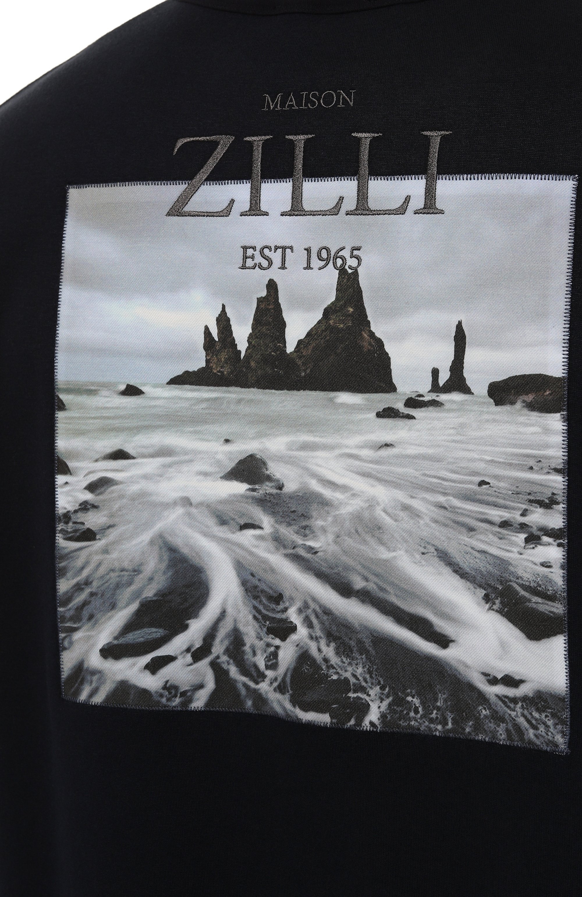 Хлопковая футболка ZILLI, арт. TSR02AM0126VLM004, фото 5