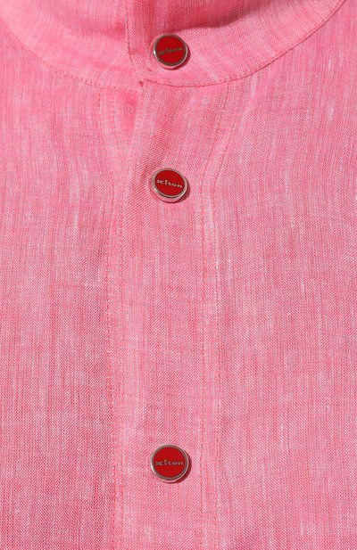 Льняная рубашка KITON, арт. UMCMARH06940, фото 5