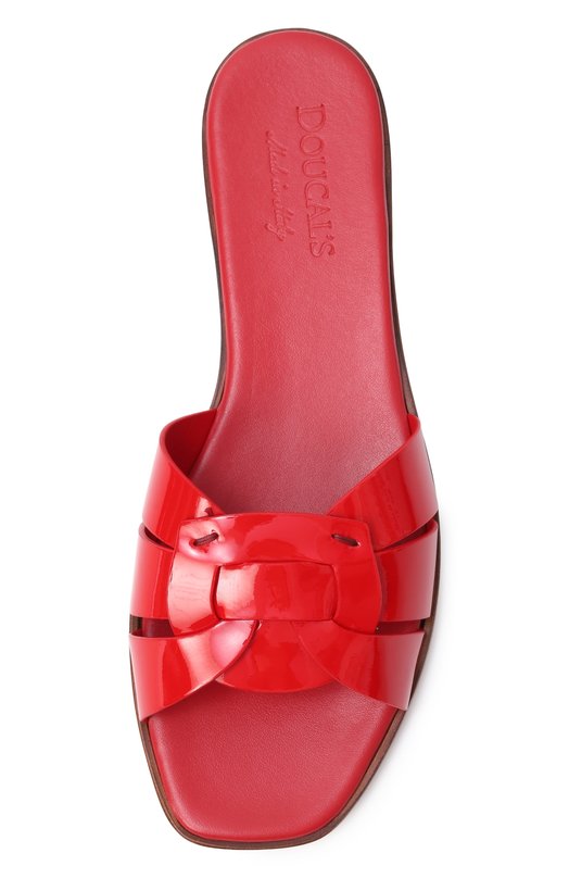 Лакированные шлепанцы Doucal's DD8696DEGNUF263M Красный  DD8696DEGNUF263M Фото 6