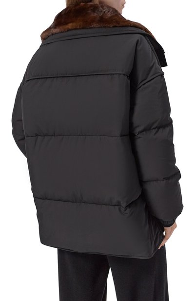 Пуховик с отделкой из норки YVES SALOMON, арт. M05080/A22X, фото 4