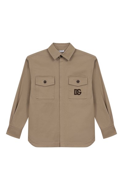 Хлопковая рубашка DOLCE & GABBANA, арт. L44S54/FUFL3/2-8