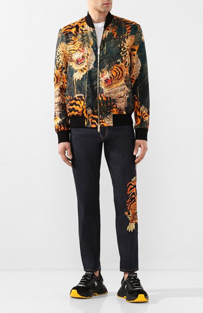 Шелковый бомбер DSQUARED2, арт. S71AN0180/S52759, фото 2