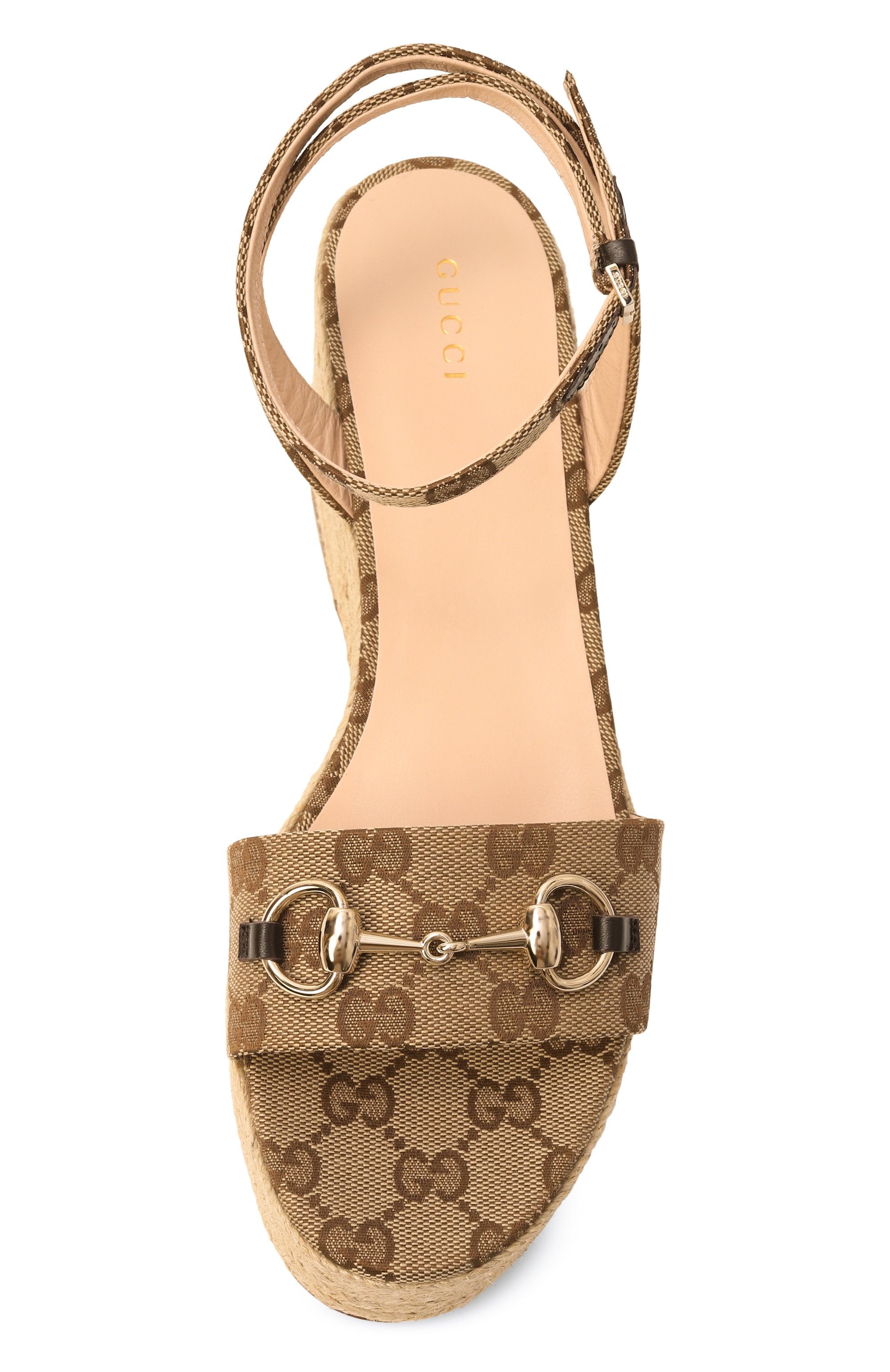 Текстильные босоножки GUCCI, арт. 816692/H6320, фото 6