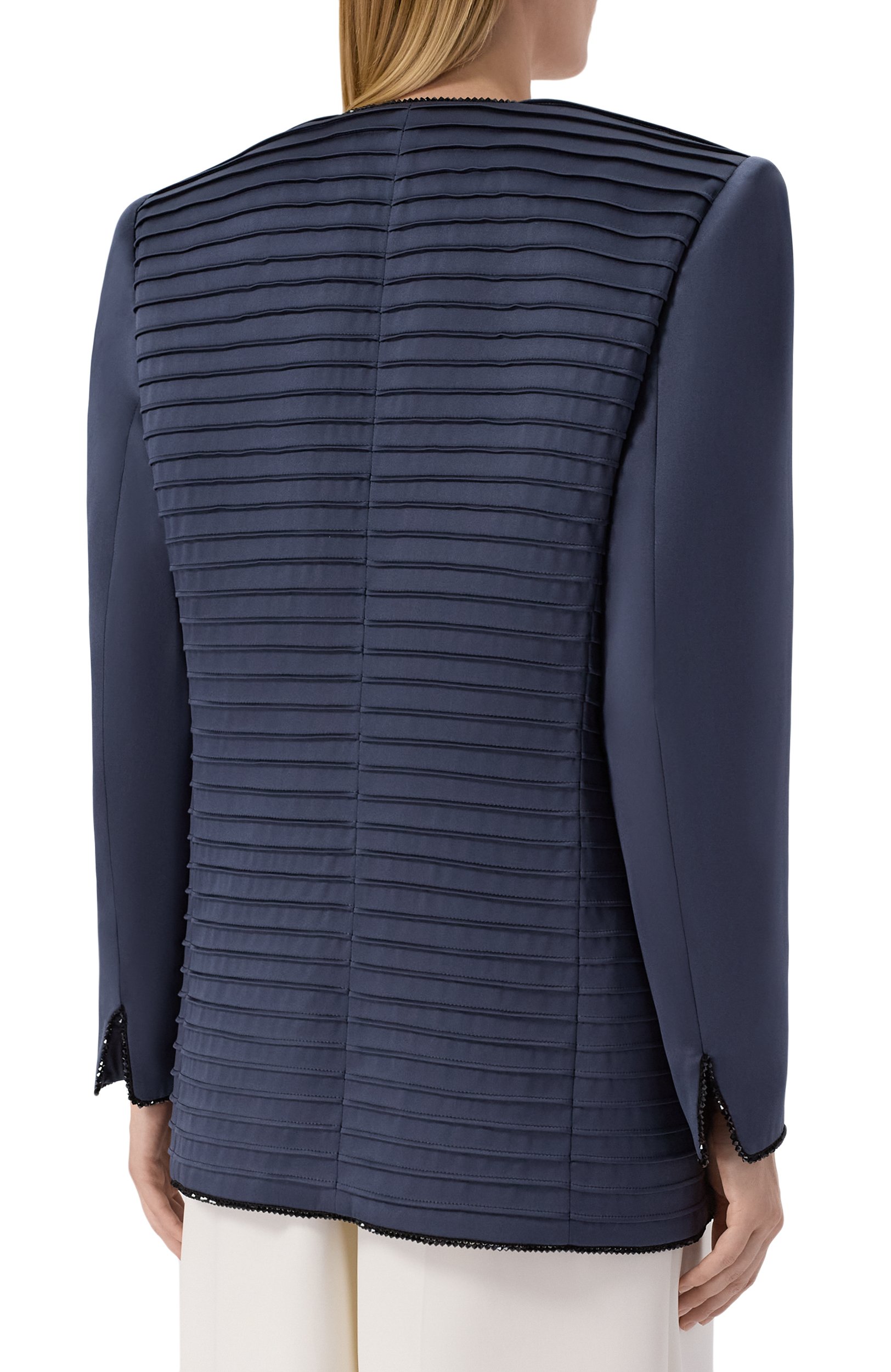 Шелковый жакет GIORGIO ARMANI, арт. GW004385/AF31286, фото 4