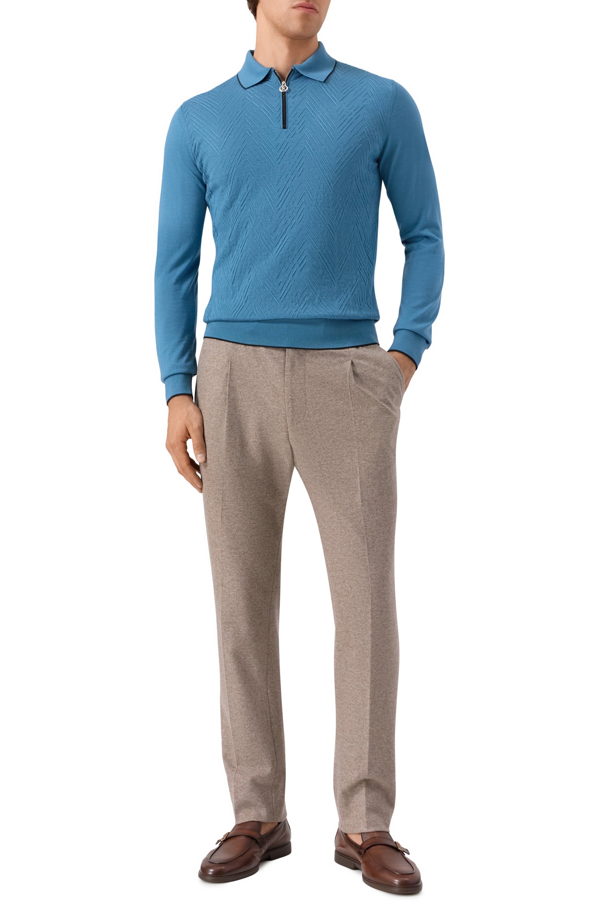 Кожаные лоферы malibu SANTONI, арт. MGAG19041DKTGMEM, фото 2