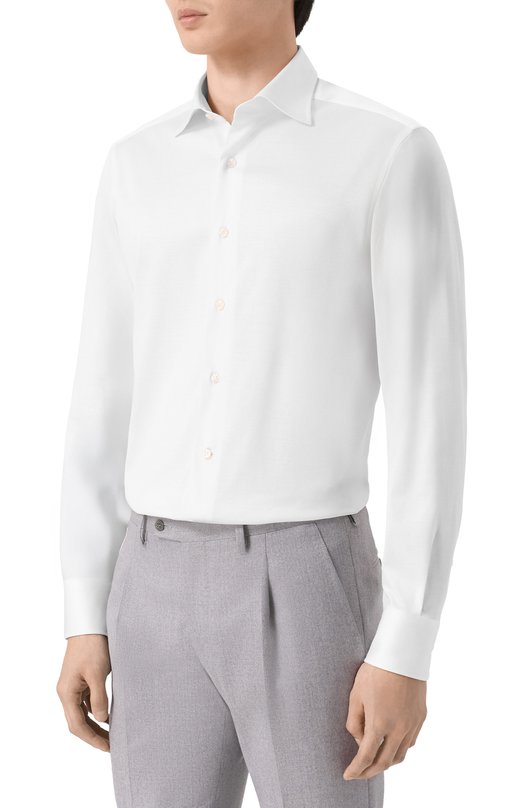 Хлопковая сорочка MVST M25.1MW.B415/1628-JERSEY (INTERL0CK) Белый  M25.1MW.B415/1628-JERSEY (INTERL0CK) Фото 3