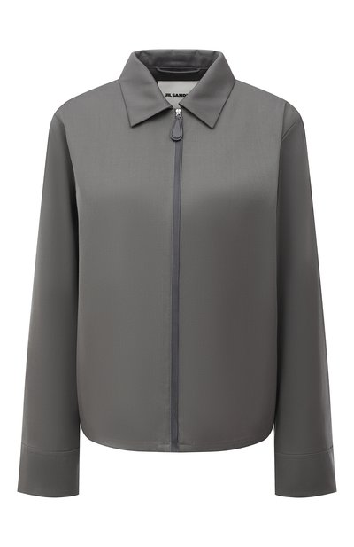 Женская шерстяная рубашка JIL SANDER, арт. JSCU601405-WU202500