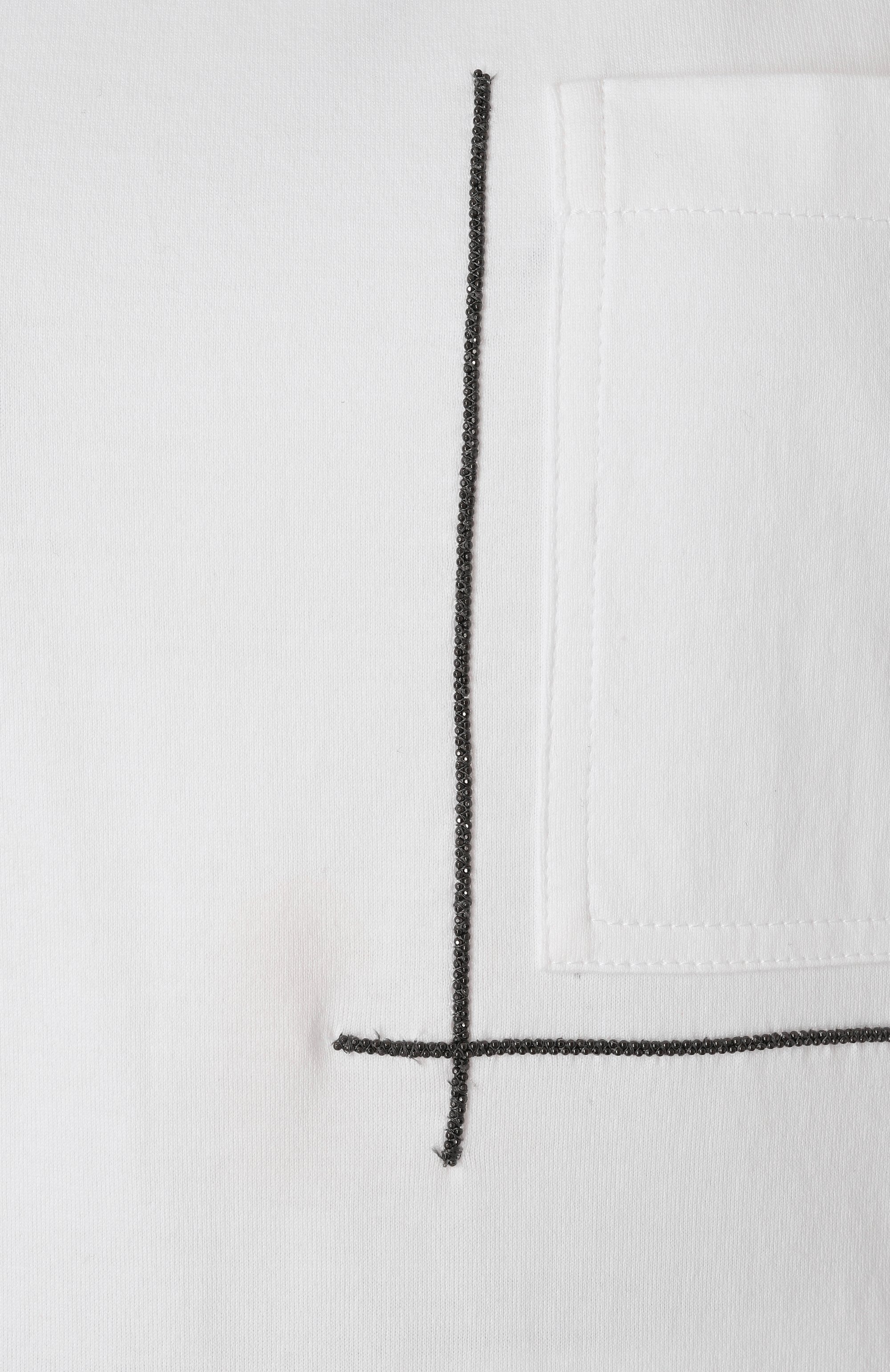 Хлопковая футболка BRUNELLO CUCINELLI, арт. M0T81HA830, фото 6