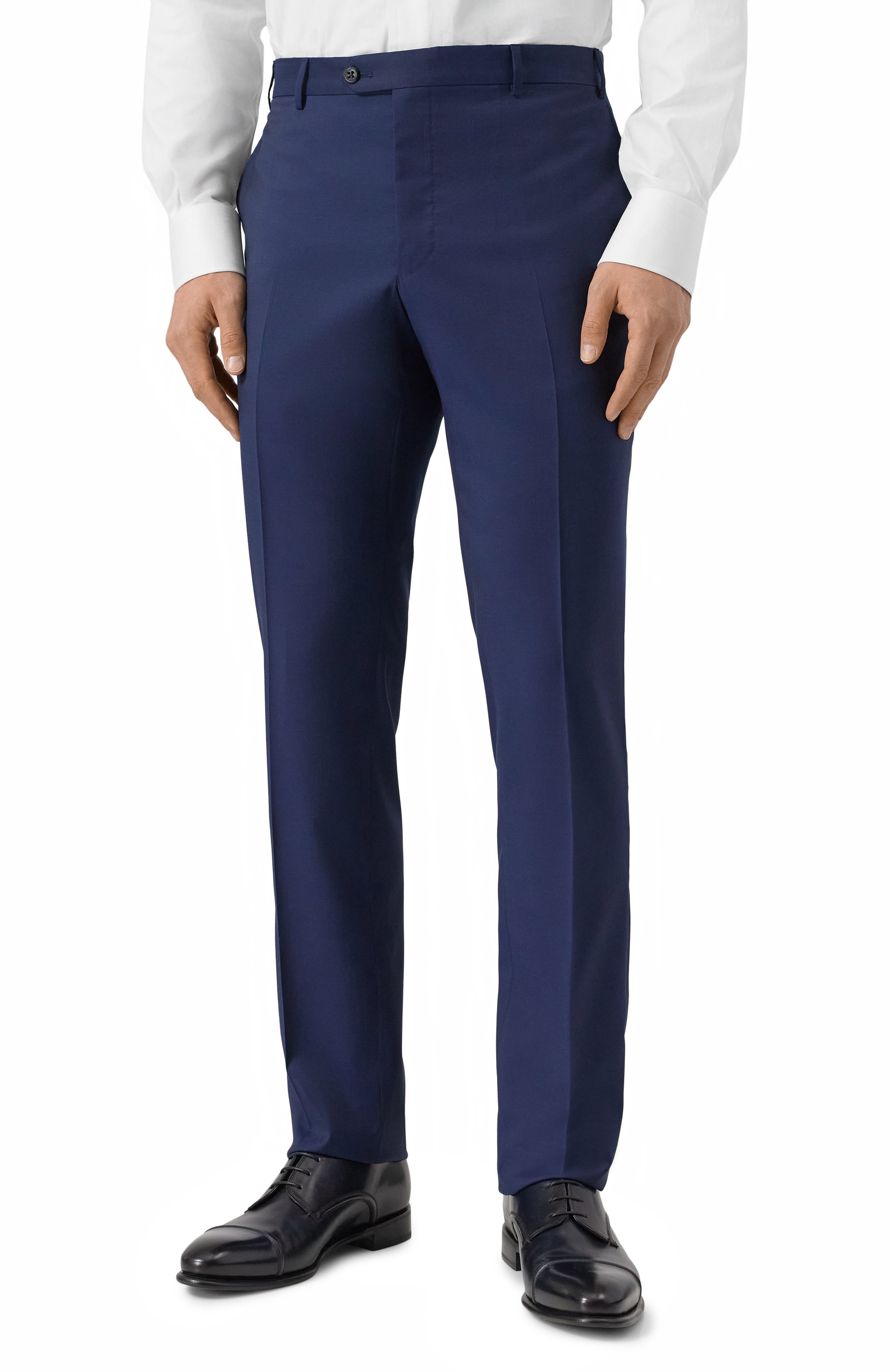 Шерстяной костюм CORNELIANI темно-синего цвета по цене 171500 руб., арт. 266008-2618150_SET, фото 4 Шерстяной костюм CORNELIANI, арт. 266008-2618150_SET, фото 4