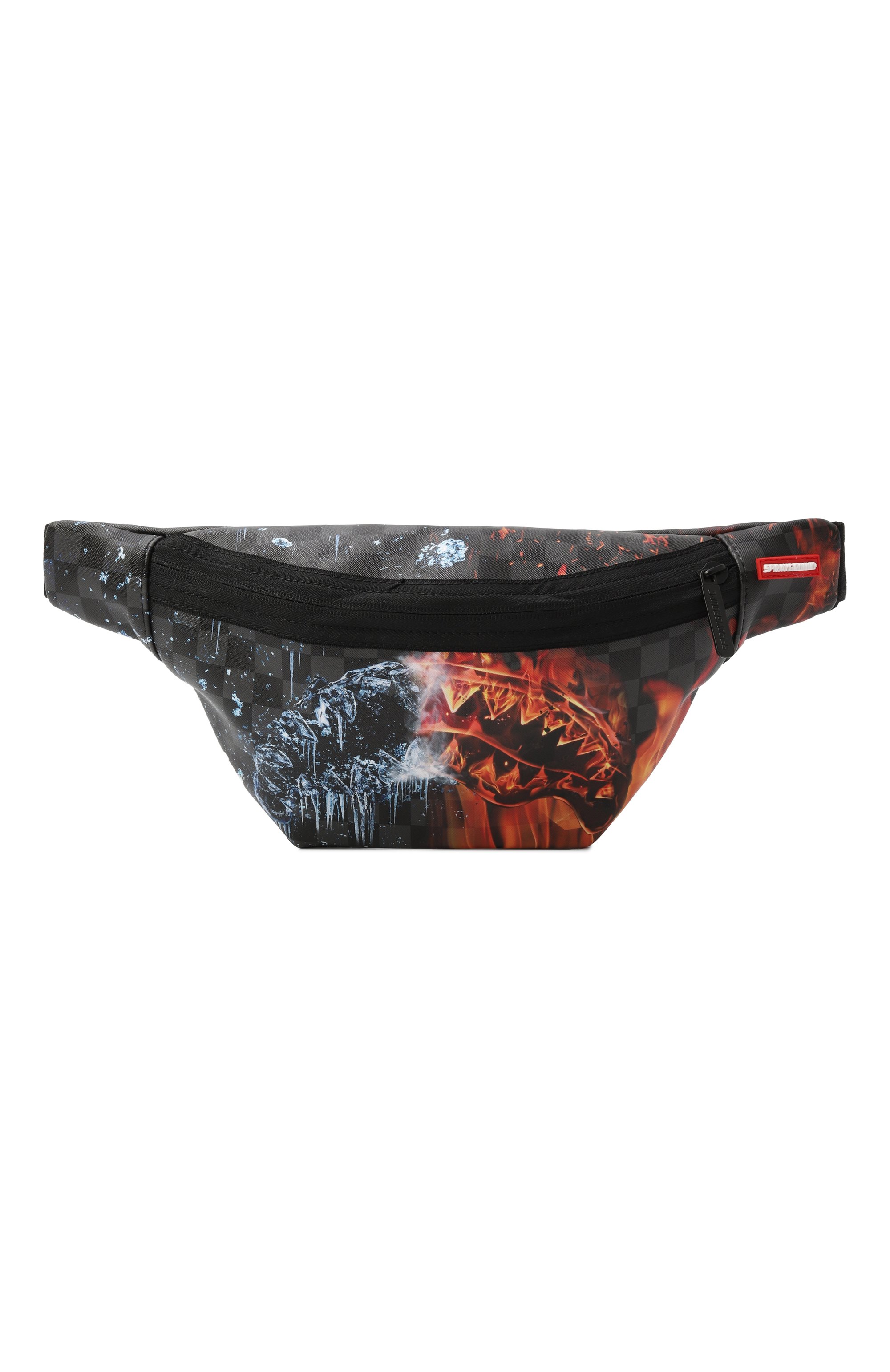 Поясная сумка cold heat savvy SPRAYGROUND темно-серого цвета по цене 9950 руб., арт. 910B7941NSZ, фото 1 Поясная сумка cold heat savvy SPRAYGROUND, арт. 910B7941NSZ, фото 1