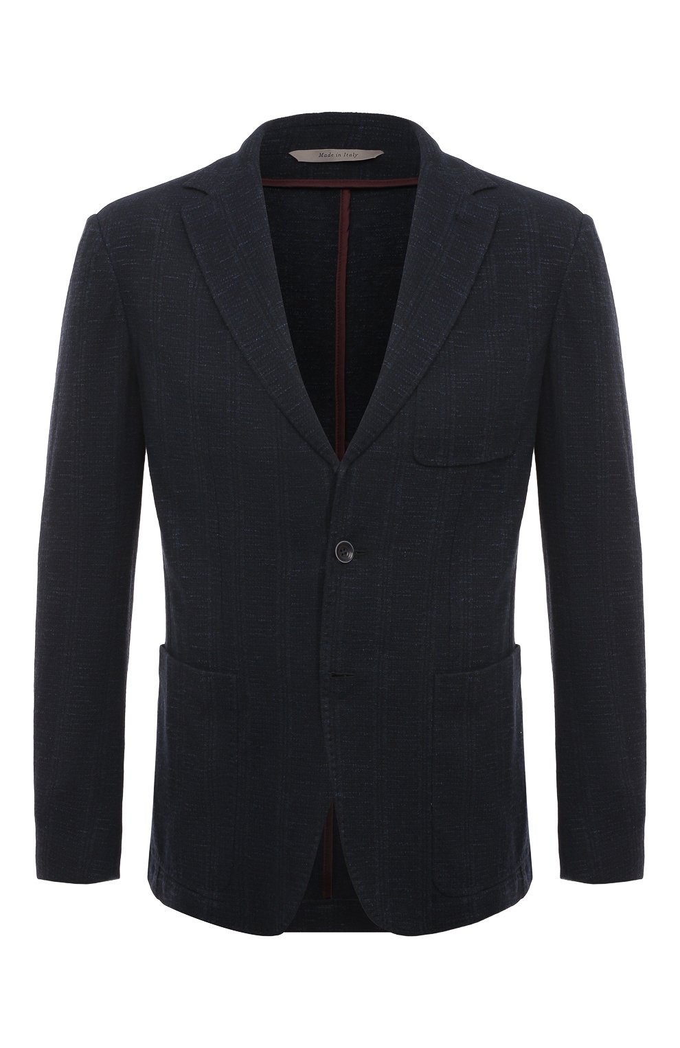 Пиджак из хлопка и льна CANALI, арт. J0147/JJ02702, фото 1