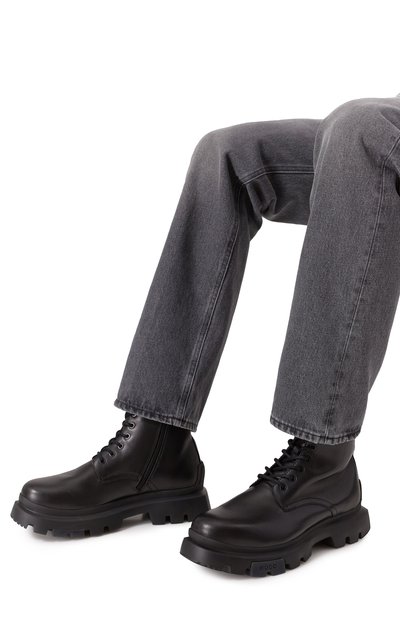 Кожаные ботинки fabyan HUGO, арт. 50553766, фото 3