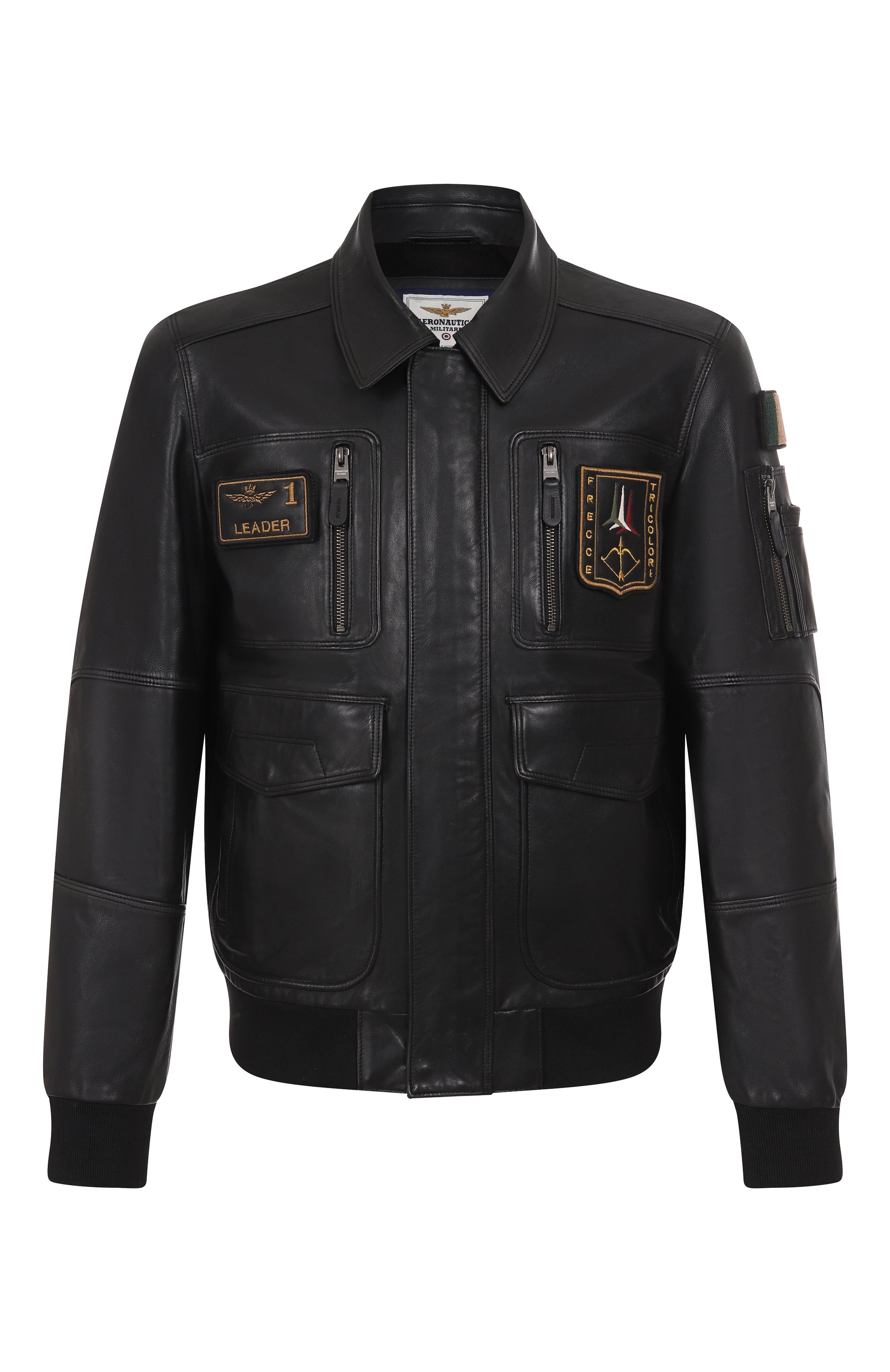 Кожаный бомбер AERONAUTICA MILITARE, арт. 251PN5046PL265, фото 1
