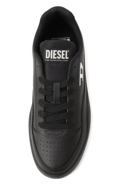 Мужские кожаные кеды s-tracker-d DIESEL черного цвета, арт. Y03608/P5576 | Фото 6 (Материал внешний: Натуральная кожа; Материал внутренний: Текстиль; Драгоценные камни: Проставлено; Подошва: Массивная; Материал сплава: Проставлено; Стили: Классический; Кросс-КТ: Низкие; Материал утеплителя: Без утеплителя)
