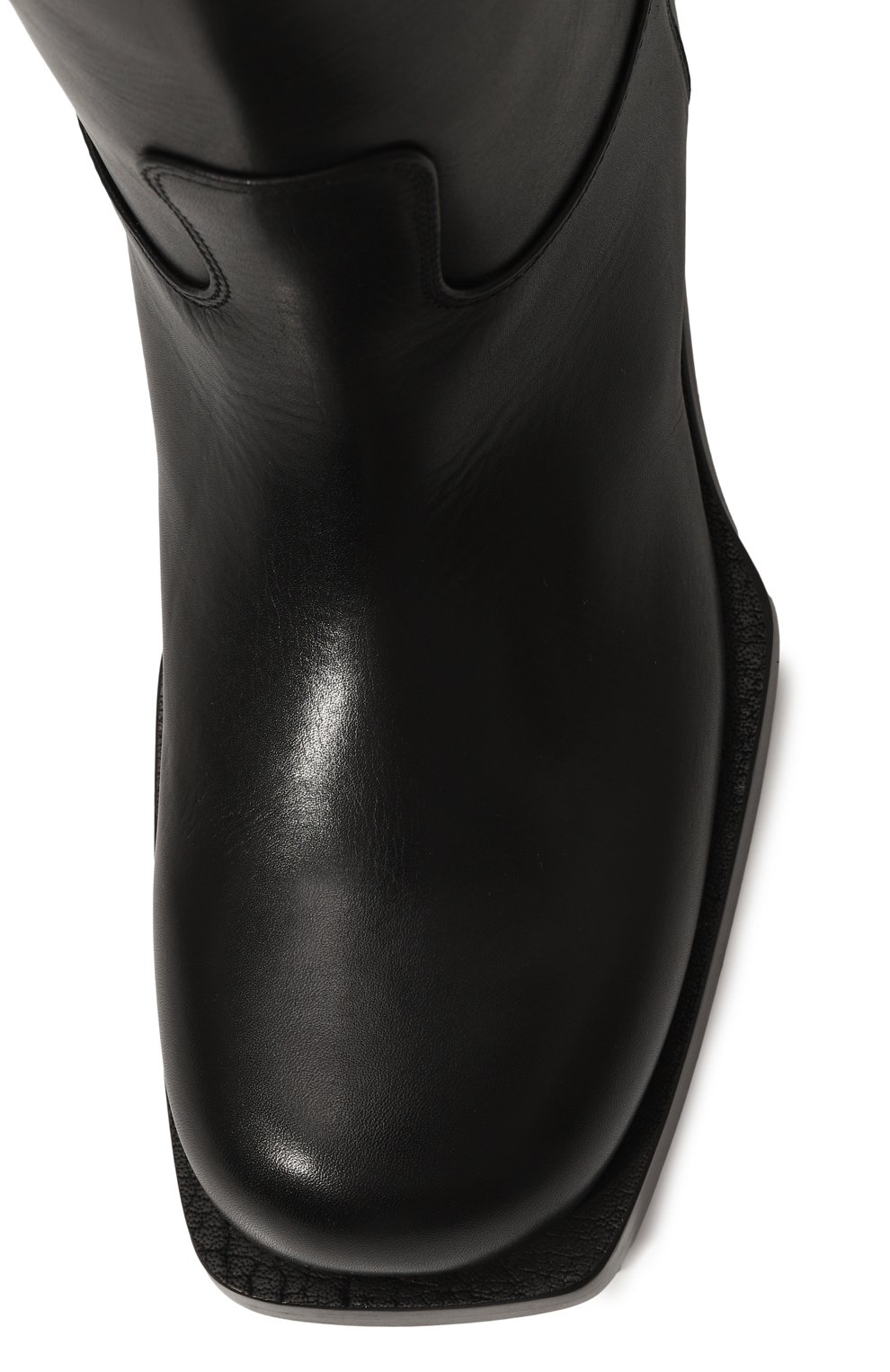 Кожаные сапоги MATTIA CAPEZZANI черного цвета по цене 93150 руб., арт. M2431/VITELL0, фото 6 Кожаные сапоги MATTIA CAPEZZANI, арт. M2431/VITELL0, фото 6