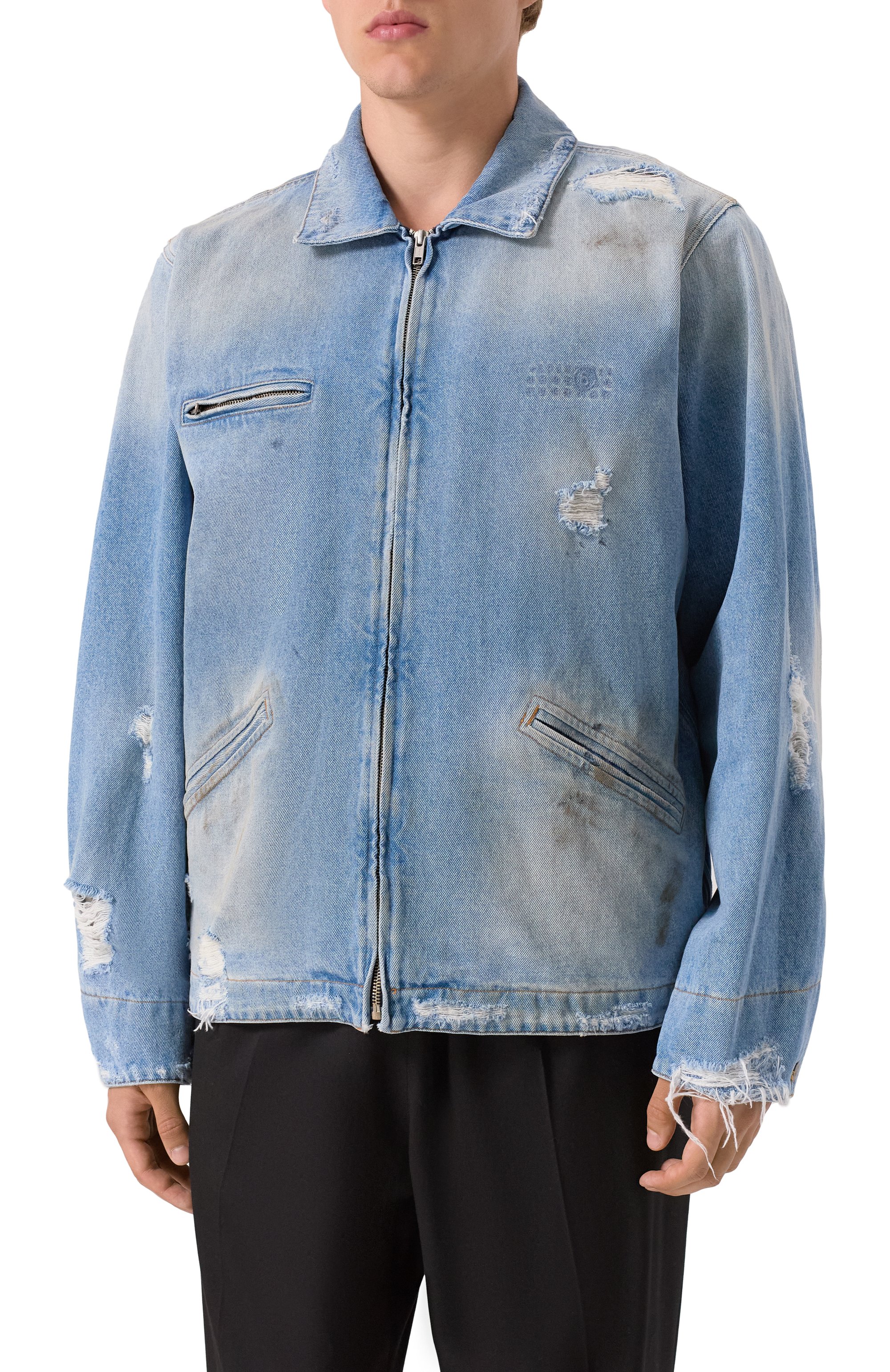 Джинсовая куртка MM6, арт. SH2AM0030/M30018, фото 3