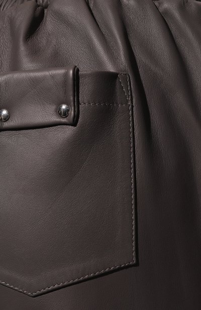 Кожаные брюки MAX AND MOI, арт. H22B0G, фото 5