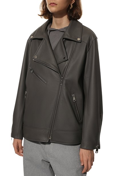 Кожаная куртка MASLOV, арт. SMW99, фото 3