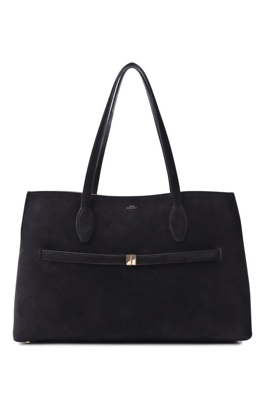 Сумка-тоут Lounge TOTEME 253-WAL0073-LE0004 Чёрный 253-WAL0073-LE0004