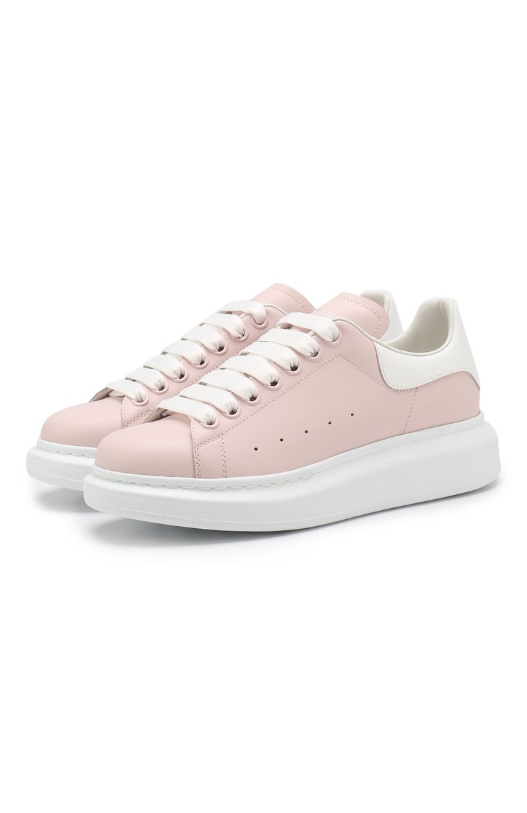 Кожаные кеды ALEXANDER MCQUEEN, арт. 558943/WHGP5, фото 1