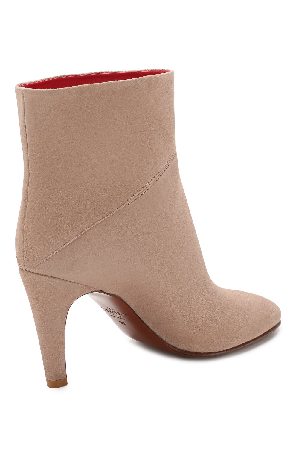 Замшевые ботильоны go logo VALENTINO, арт. SW2S0Q53/CAS, фото 4