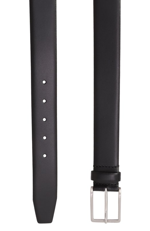 Кожаный ремень BOSS 50491834 Чёрный  50491834 Фото 3