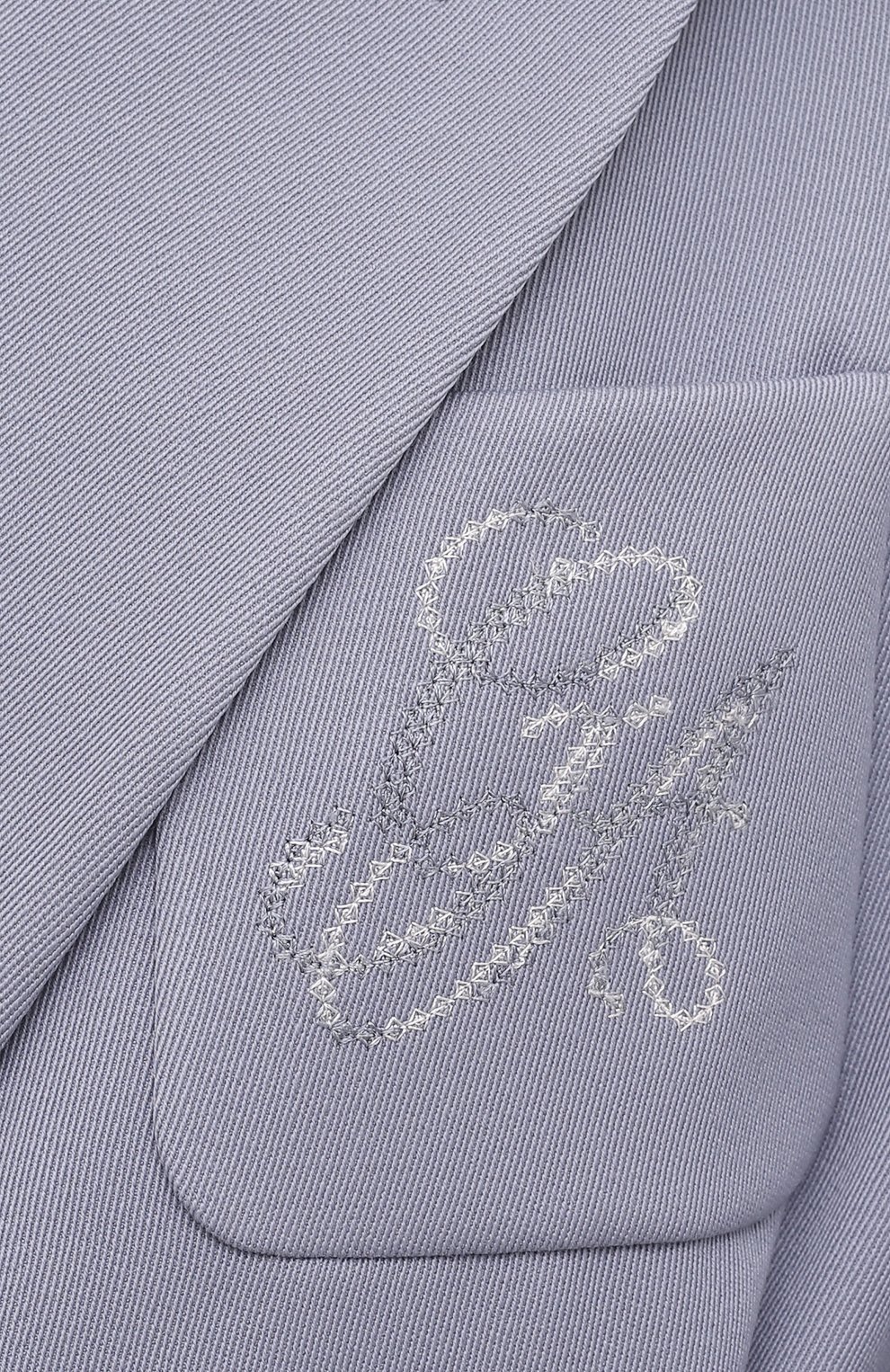 Шерстяной жакет GIORGIO ARMANI голубого цвета по цене 226500 руб., арт. 1WHGG0N0/T02N4, фото 5 Шерстяной жакет GIORGIO ARMANI, арт. 1WHGG0N0/T02N4, фото 5