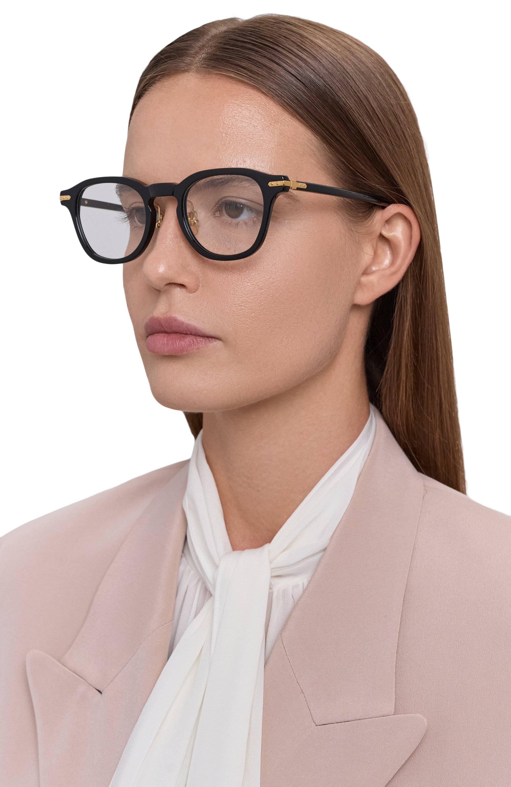 Оправа LINDA FARROW черного цвета по цене 42350 руб., арт. LF95AC1 0PT, фото 2 Оправа LINDA FARROW, арт. LF95AC1 0PT, фото 2